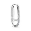 Boucle d’Oreille Femme Pandora ME Unique Link Pavé Étendu 292796C01