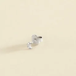 Boucle d'Oreille Femme Piercing Puce Lunita AGATHA Argent 925/1000 et Oxydes 02320760-136-TU