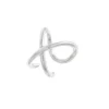 Boucle d'Oreille Unité Faux Piercing Femme AGATHA FILS CROISÉS Argent 925/1000