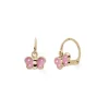 Boucles d'Oreilles Brisures Enfant EDORA COLLECTION ESSENTIAL PAPILLON LAQUÉ Or 375/1000