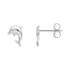 Boucles d'Oreilles Enfant Puces EDORA ARGENT 925/1000 Dauphin EDO335227