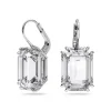 Boucles d'Oreilles Femme Pendantes Swarovski Millenia Argenté et Cristaux 5636569