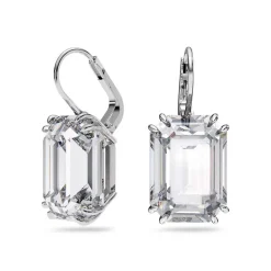 Boucles d'Oreilles Femme Pendantes Swarovski Millenia Argenté et Cristaux 5636569