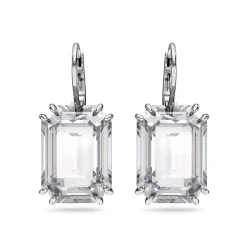 Boucles d'Oreilles Femme Pendantes Swarovski Millenia Argenté et Cristaux 5636569