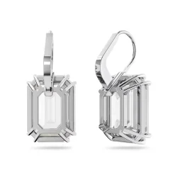 Boucles d'Oreilles Femme Pendantes Swarovski Millenia Argenté et Cristaux 5636569