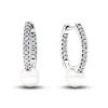 Boucles d'Oreilles Femme Créoles Pandora Timeless Perle de Culture d'Eau Douce Traitée & Pavé 293171C01