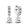 Boucles d'Oreilles Femme Créoles Pandora Timeless Pendantes Pavées 293547C01