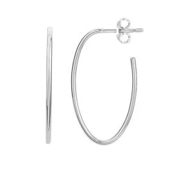 Boucles d'Oreilles Femme Créoles Phebus Acier