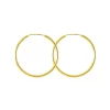 Boucles d'Oreilles Femme Créoles OR 375/1000 Jaune