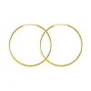 Boucles d'Oreilles Femme Créoles OR 375/1000 Jaune