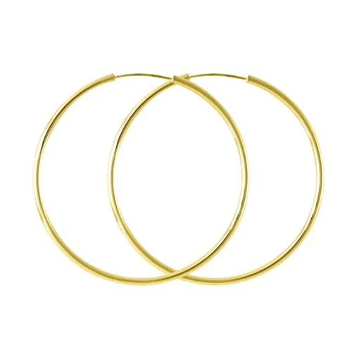 Boucles d'Oreilles Femme Créoles OR 375/1000 Jaune