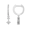 Boucles d'Oreilles Femme Créoles ARGENT 925/1000 et Oxydes EDO70400670