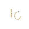 Boucles d'Oreilles Femme Créoles FOSSIL Heritage D-Link Acier Doré JF04781710