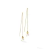 Boucles d'Oreilles Femme COEUR DE LION SMALL GUARDIAN BLANC Acier Doré