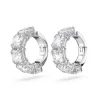 Boucles d'Oreilles Femme Clip SWAROVSKI MILLENIA Métal Rhodié Blanc