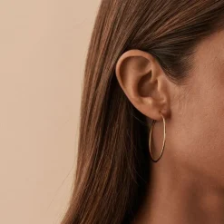 Boucles d'Oreilles Femme Créoles AGATHA CREOLA Doré 02390482-157-TU