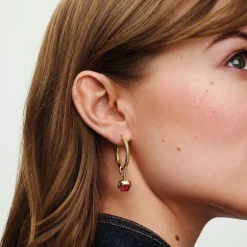 Boucles d'Oreilles Femme Créoles Pandora Moments à Charms 269532C00