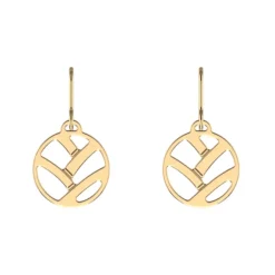 Boucles d'Oreilles Femme Dormeuses Tresse Les Georgettes Les Essentielles Doré