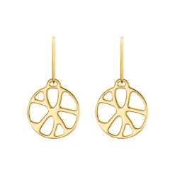 Boucles d'Oreilles Femme Dormeuses NENUPHAR Les Georgettes Les Essentielles Doré