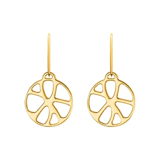 Boucles d'Oreilles Femme Dormeuses NENUPHAR Les Georgettes Les Essentielles Doré