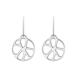 Boucles d'Oreilles Femme Dormeuses NENUPHAR Les Georgettes Les Essentielles Argenté
