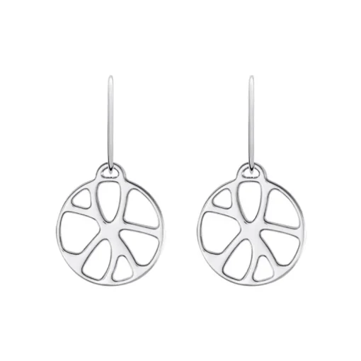 Boucles d'Oreilles Femme Dormeuses NENUPHAR Les Georgettes Les Essentielles Argenté
