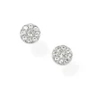 Boucles d'oreilles Femme Fossil disques argentés
