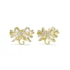Boucles d'Oreilles Femme GUESS A BOW YOU JUBE Acier Doré