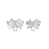 Boucles d'Oreilles Femme GUESS A BOW YOU JUBE Acier Argenté