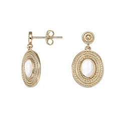 Boucles d'Oreilles Femme GO MADEMOISELLE Plaqué Or 606562