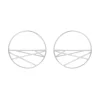 Boucles d'Oreilles Femme Liens Les Georgettes Les Précieuses Argenté et Oxydes