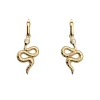 Boucles d'Oreilles Femme 16mm LES GEORGETTES SERPENT Laiton Doré