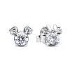 Boucles d'Oreilles Femme Puces Pandora Scintillants Disney Mickey & Minnie 293219C01
