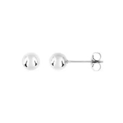 Boucles d'Oreilles Femme Puces EDORA Acier Argenté EDO435137
