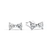 Boucles d'Oreilles Femme Puces Pandora ARGENT 925/1000 Nœud Scintillant 293542C01