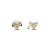 Boucles d’Oreilles Femme Pandora Timeless Cœur Trois Pierres 263003C01