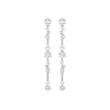 Boucles d'Oreilles Femme Pendantes Swarovski Constella Argenté et Cristaux 5705614