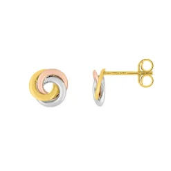 Boucles d'Oreilles Femme Puces 3 ORS 375/1000