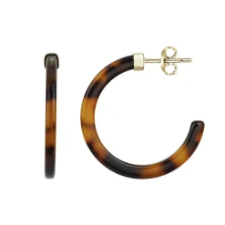 Boucles d'oreilles Femme Pendantes PHEBUS acier doré