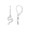 Boucles d'Oreilles Femme Pendantes Serpents EDORA ARGENT 925/1000 et Oxydes EDO70400648
