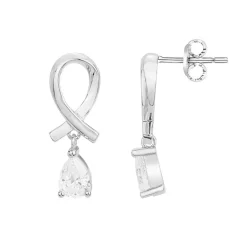 Boucles d'Oreilles Femme Pendante EDORA ARGENT 925/1000 et Oxydes EDO70400551