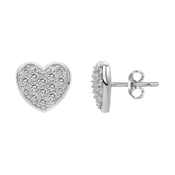 Boucles d'Oreilles Femme Puces ARGENT 925/1000 et Oxydes