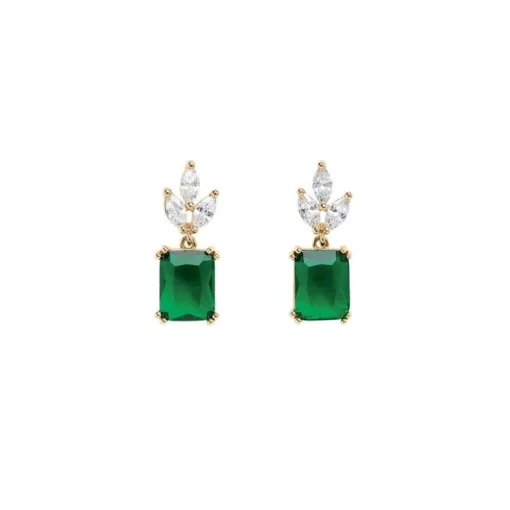 Boucles d'Oreilles Femme Pendantes GO MADEMOISELLE Acier Doré et Oxydes 606624