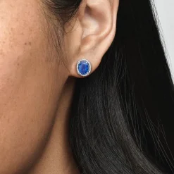 Boucles d'Oreilles Femme Pandora Timeless Halo Spectaculaire Scintillants 290040C01