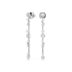 Boucles d'Oreilles Femme Pendantes Swarovski Constella Argenté et Cristaux 5705614