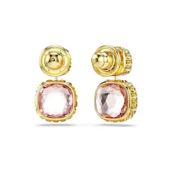 Boucles d'Oreilles Femme Pendantes Swarovski Chroma Doré et Cristaux 5692492