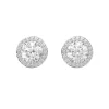 Boucles d'Oreilles Femme Swarovski Una Angelic Métal Argenté et Zircones 5636269