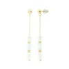 Boucles d'Oreilles Femme SCOOTER Acier Doré Aventurine