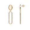 Boucles d'Oreilles Femme SAUNIER AUSSIÈRE Plaqué Or