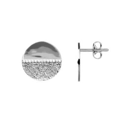 Boucles d'Oreilles Femme SAUNIER HORIZON Argent 925/1000